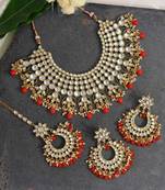 Orange necklace-sets