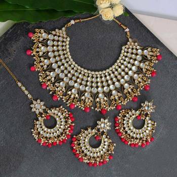 Pink necklace-sets 1