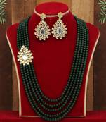 Green necklace-sets