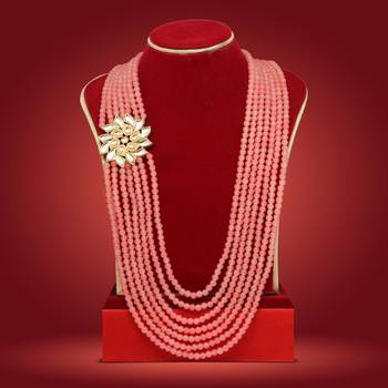 Orange necklaces 1