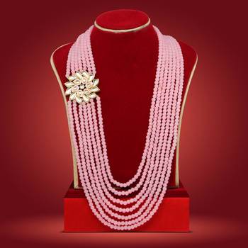 Pink necklaces 1