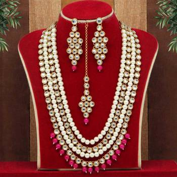 Pink necklace-sets 1