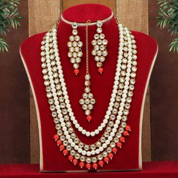 Orange necklace-sets 1