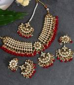 Red necklace-sets