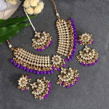 Purple necklace-sets 1