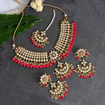 Orange necklace-sets 1