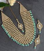 Green necklace-sets