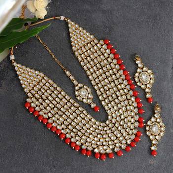 Orange necklace-sets 1