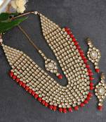 Orange necklace-sets