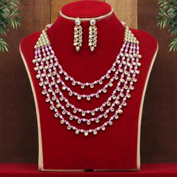 Purple necklace-sets 1