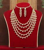 Orange necklace-sets