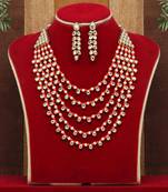 Orange necklace-sets