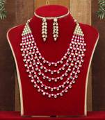 Pink necklace-sets