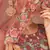 gorgeous Orange Thread and Sequins Embroidered Georgette Semi Stitched Party Wear Lehenga