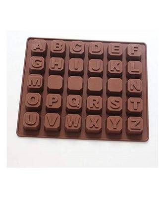 Silicone Chocolate Mould Alphabet Chocolates Candy Mold ABCD Ice Cube Tray 1