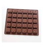 Silicone Chocolate Mould Alphabet Chocolates Candy Mold ABCD Ice Cube Tray
