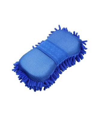 Microfiber Car Cleaning Sponge Brush Wash and Dry Cleaning Duster (Multicolor) 2