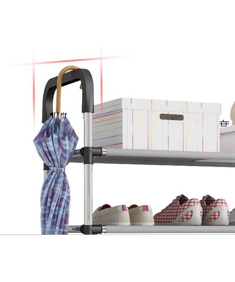 Shoe Rack Organizer 4 Layer Cabinet Multipurpose Stand
