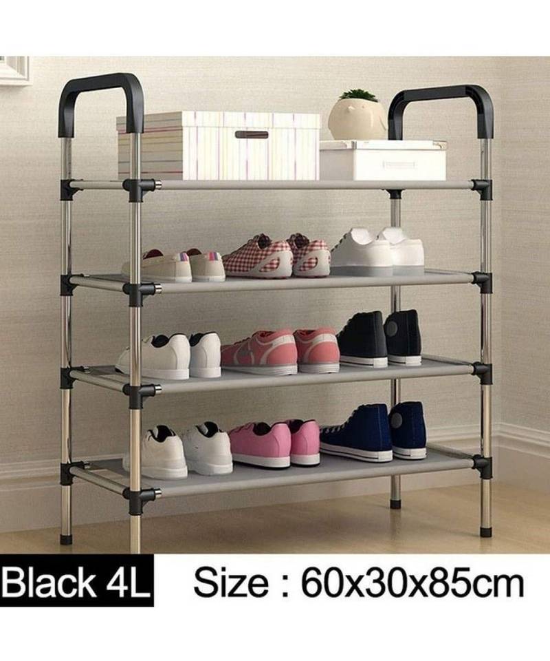 Shoe Rack Organizer 4 Layer Cabinet Multipurpose Stand