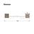 Magic Sticker Series Self Adhesive Bathroom Towel Hanger Hook Kitchen Hanger Hooks (6 Hooks)