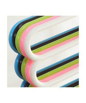 Plastic 5 Layer Multipurpose Clothes Hanger  Space Saving Multi Layer (pack of 6) 3