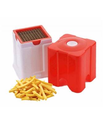 potato and Vegetable Cutter French Fries Slicer Chips Chipser (Multicolor) 1