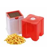 potato and Vegetable Cutter French Fries Slicer Chips Chipser (Multicolor)