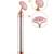Face Massager Roller With Two Replaceable Attachments And Vibration