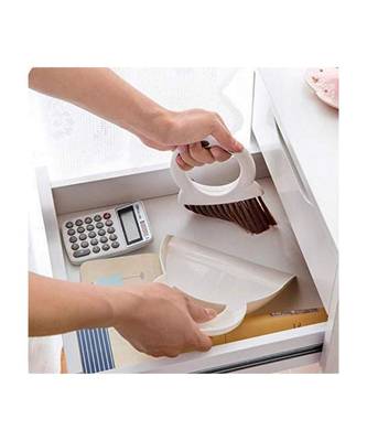 Plastic Cleaning Broom Brush and Dustpan Set Desktop Broom Sweep Cleaning Brush 3