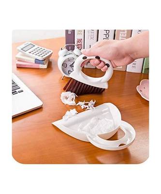 Plastic Cleaning Broom Brush and Dustpan Set Desktop Broom Sweep Cleaning Brush 5