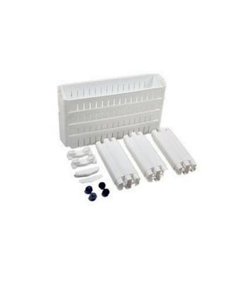 4 Tier Slim Multipurpose Storage Rack   Space Saving Storage Organizer Shelf with Wheels   132x54x12cm (White) 7