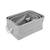 Eco Friendly Clothes Storage Bin Foldable Storage Basket Bins Organizer  Set of 3 (Grey)