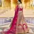 Stunning Pink Heavy Hand Work & Embroidered Velvet Bridal Lehenga
