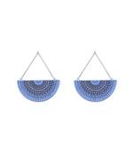Chandratithi Indigo Earrings