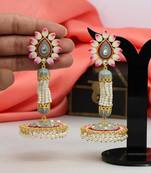Grey jhumkas