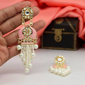 Pink danglers-drops 1