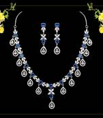 Blue necklace-sets