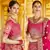 Stunning Pink Heavy Hand Work & Embroidered Velvet Bridal Lehenga