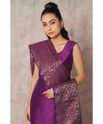 purple cotton Uda kurta & pant with dupatta 8