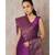 purple cotton Uda kurta & pant with dupatta