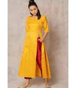 multicolor cotton Poppy side kurti & pant