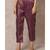purple cotton Salvia panel kurti & pant