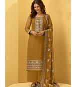 Embroidered Designer Palazzo Suit