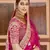 STUNNING PINK HEAVY HAND WORK & EMBROIDERED VELVET BRIDAL LEHENGA