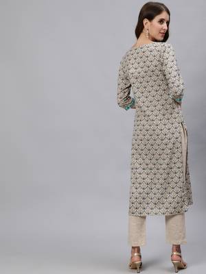 Off-white mirror pure cotton salwar 3