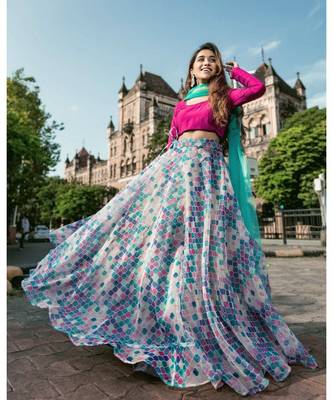 Banarasi   Lehenga Choli  Dupatta 3