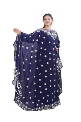 Royal Moroccan Dubai Kaftan Arabic Abaya Maxi Caftanm Floor Length Party Wedding  Stylish Jalabiya Women Dress 2