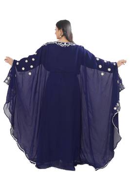 Royal Moroccan Dubai Kaftan Arabic Abaya Maxi Caftanm Floor Length Party Wedding  Stylish Jalabiya Women Dress 4