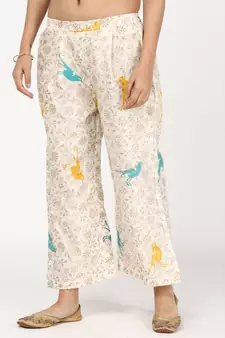 white silk Zunairah suit set