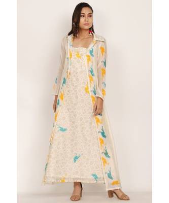 white silk Fakhta set 6